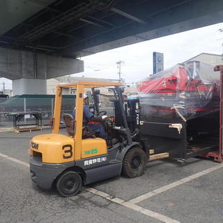 工作機械のオープントップバンニング☆彡