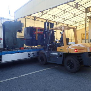 工作機械・印刷機械の搬入☆彡
