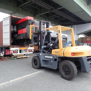 工作機械の40ｆバンニング☆彡