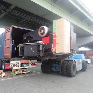 工作機械の輸出☆彡  空間の活用‼