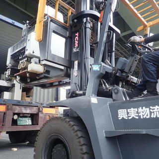 印刷機械のバンニング☆彡  その他搬入‼