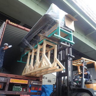 刺繡機のバンニング☆彡  空間の活用‼