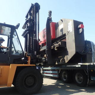 工作機械のバンニング☆彡  重量バランス‼