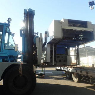 印刷機械のバンニング☆彡 空間の活用‼