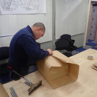 モンゴル実習生☆彡 工業包技能検定 練習風景‼