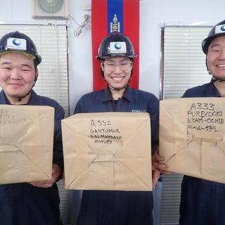 工業包装技能  実技基礎試験☆彡  モンゴル実習生‼