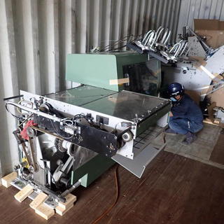 印刷機械バンニング☆彡  空間の活用‼