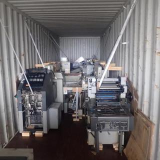 印刷機械バンニング★　空間活用！！