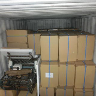 印刷機械バンニング★ミ空間活用！